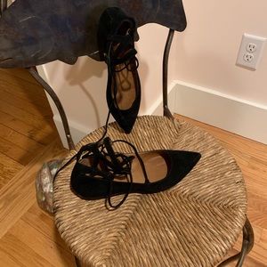 Frye lace-up Black suede